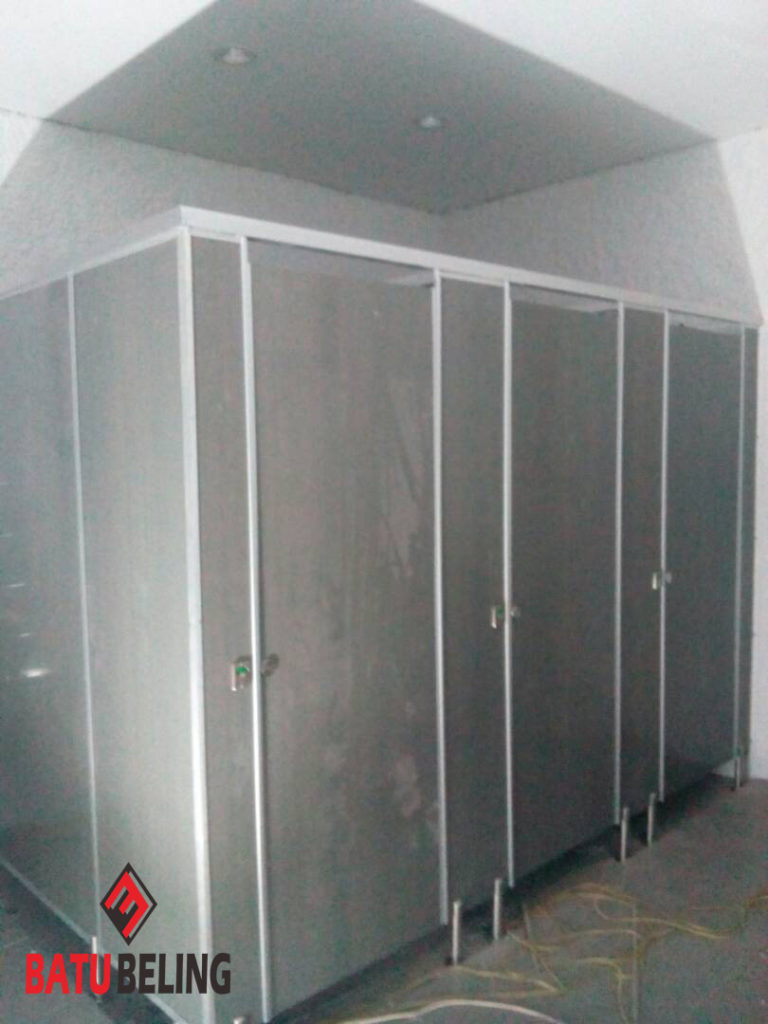 Cubicle Toilet PVC Board Tol Jombang Tahap IV