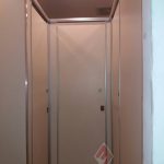 Cubicle Toilet 3 Unit Phenolic Resin di Hotel Darmo Surabaya